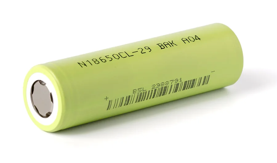 BAK N18650CL-29 2 900mAh 3,6V: originalus Li-ion elementas, nuotrauka 1
