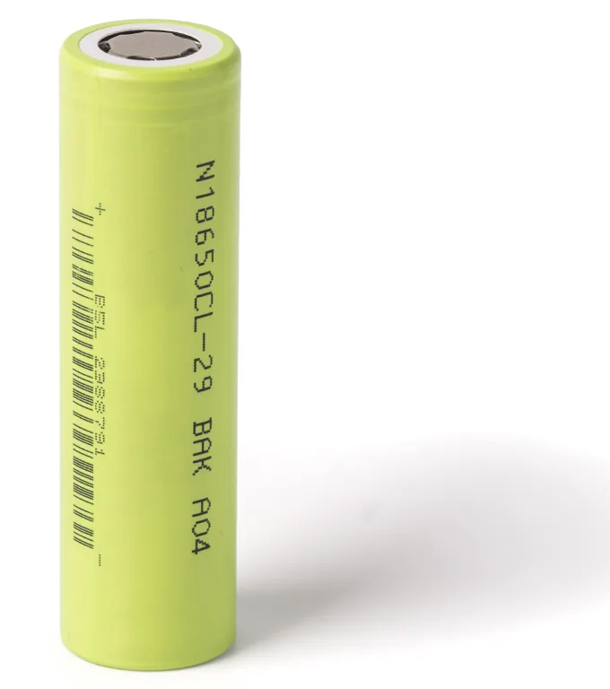 BAK N18650CL-29 2 900mAh 3,6V: originalus Li-ion elementas, nuotrauka 2