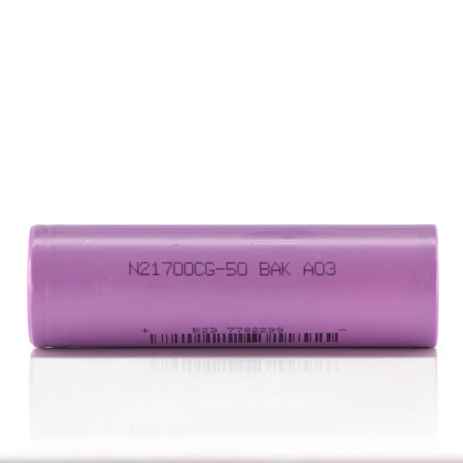 BAK N21700CG-50E 5 000mAh 3,6V: aito Li-ion-kenno, kuva 1