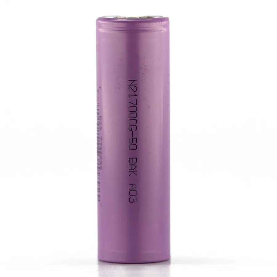 BAK N21700CG-50E 5 000mAh 3,6V: aito Li-ion-kenno, kuva 2