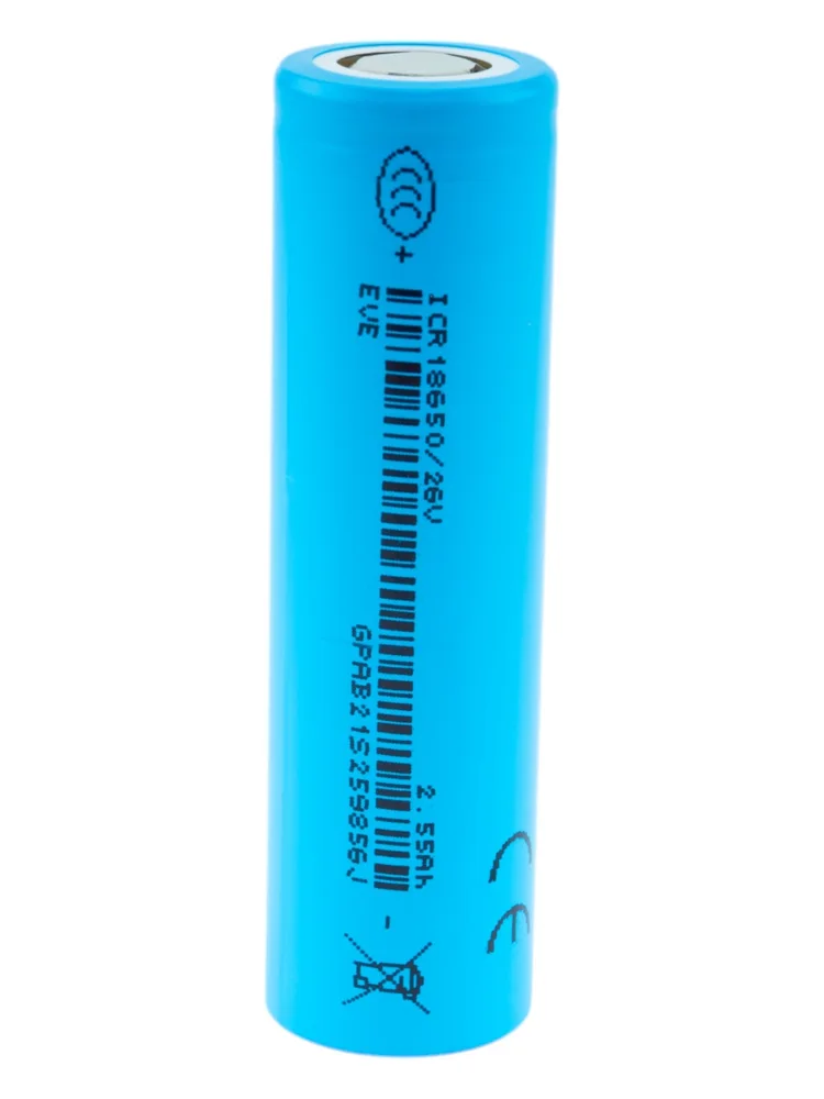 EVE EVE-26V 2.550mAh 3,6V: Original-Li-Ionen-Zelle, Foto 1