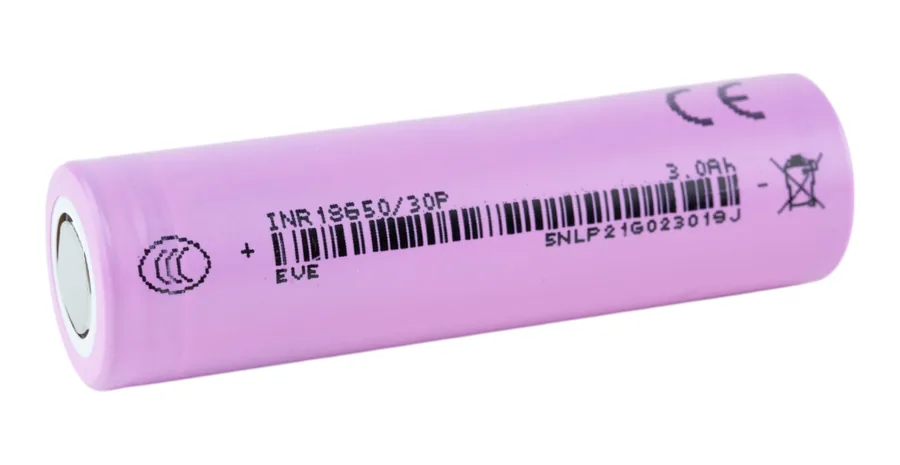 EVE INR18650-30P 3.000mAh 3,6V: celulă Li-ion originală, fotografia 1