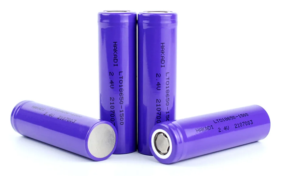 Hakadi 18650 1500mAh 2,4V: originaalne LTO-element, foto 1