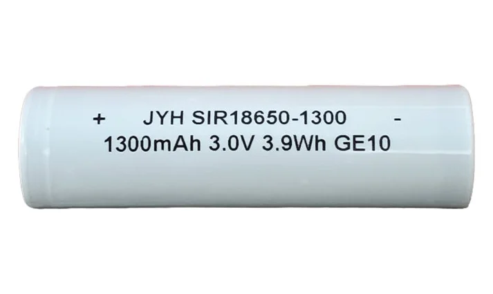 JYH SIR18650-1300 1,300mAh 3.1V: genuine Sodium-ion cell, photo 1