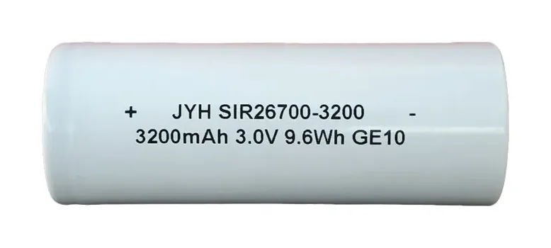 JYH SIR26700-3200 3 200mAh 3V: originalus Na-ion elementas, nuotrauka 1