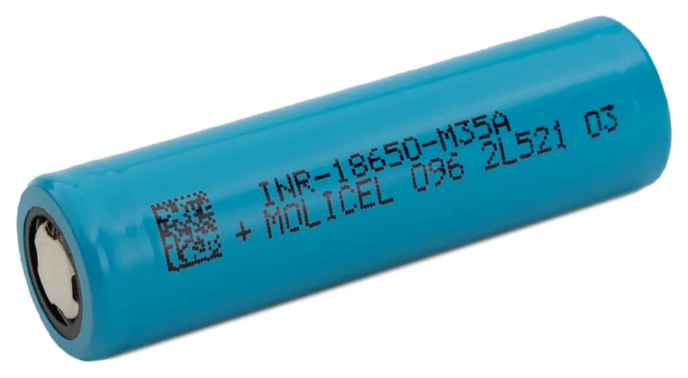 Molicel INR18650-M35A 3,500mAh 3.6V: genuine Li-ion cell, photo 1
