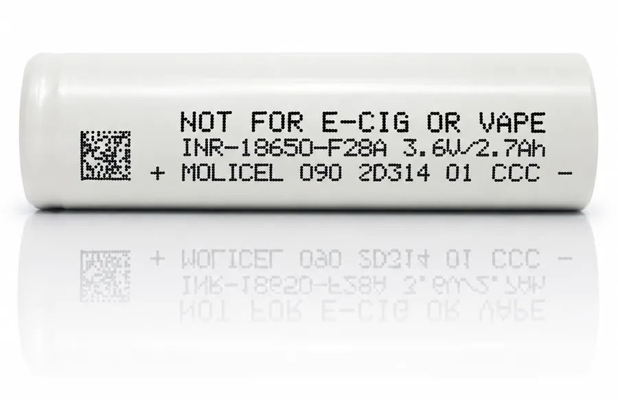 Molicel INR18650-P28A 2,800mAh 3.6V: genuine Li-ion cell, photo 1