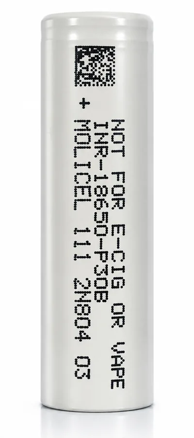 Molicel INR18650-P30B 3.000mAh 3,6V: celulă Li-ion originală, fotografia 2