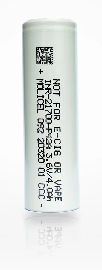 Molicel INR21700-P42A 4,200mAh 3.6V: genuine Li-ion cell, photo 2