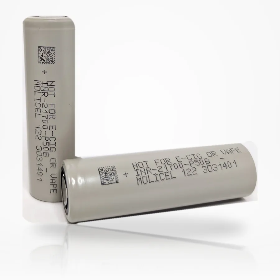 Molicel INR21700-P50B 5,000mAh 3.6V: genuine Li-ion cell, photo 2