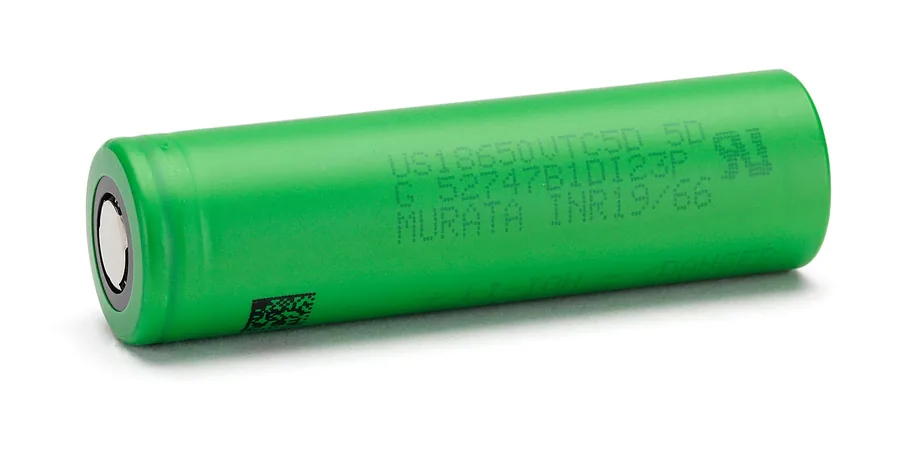 Murata US18650VTC5D 2,800mAh 3.6V: genuine Li-ion cell, photo 1