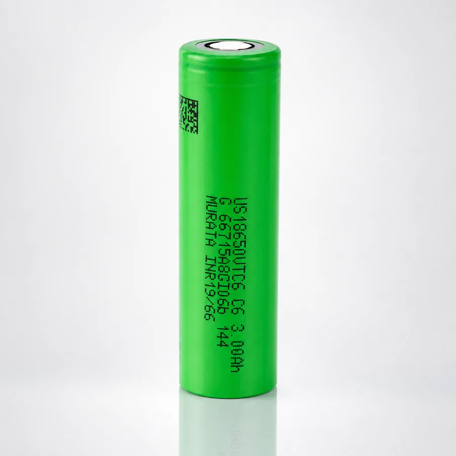Murata US18650VTC6 3.120mAh 3,6V: original Li-ion-celle, billede 2