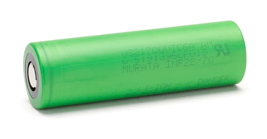Murata US21700VTC6A 4100mAh 3,6V: cella Li-ion originale, foto 2