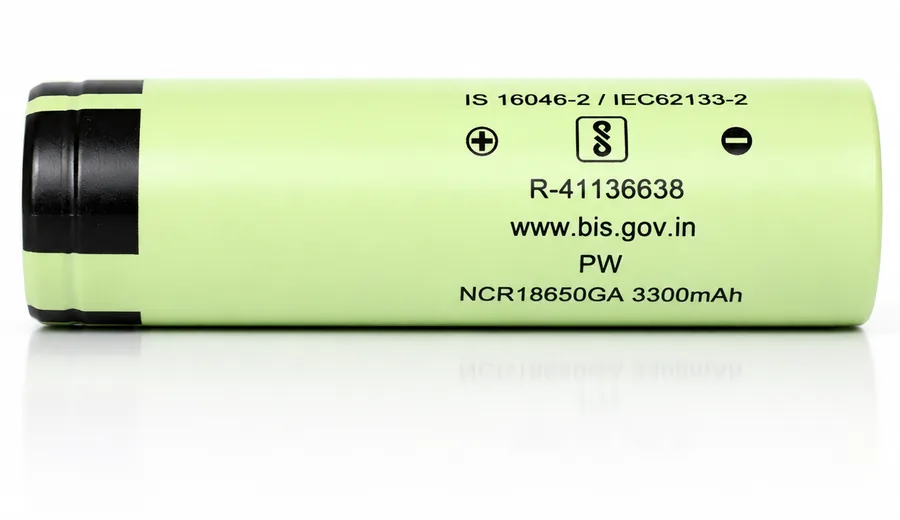 Panasonic NCR18650GA 3.450mAh 3,6V: original Li-ion-celle, billede 1