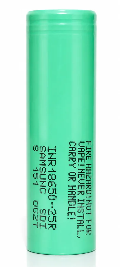 Samsung SDI INR18650-25R 2 500mAh 3,6V – originální článek Li-ion, fotografie 2