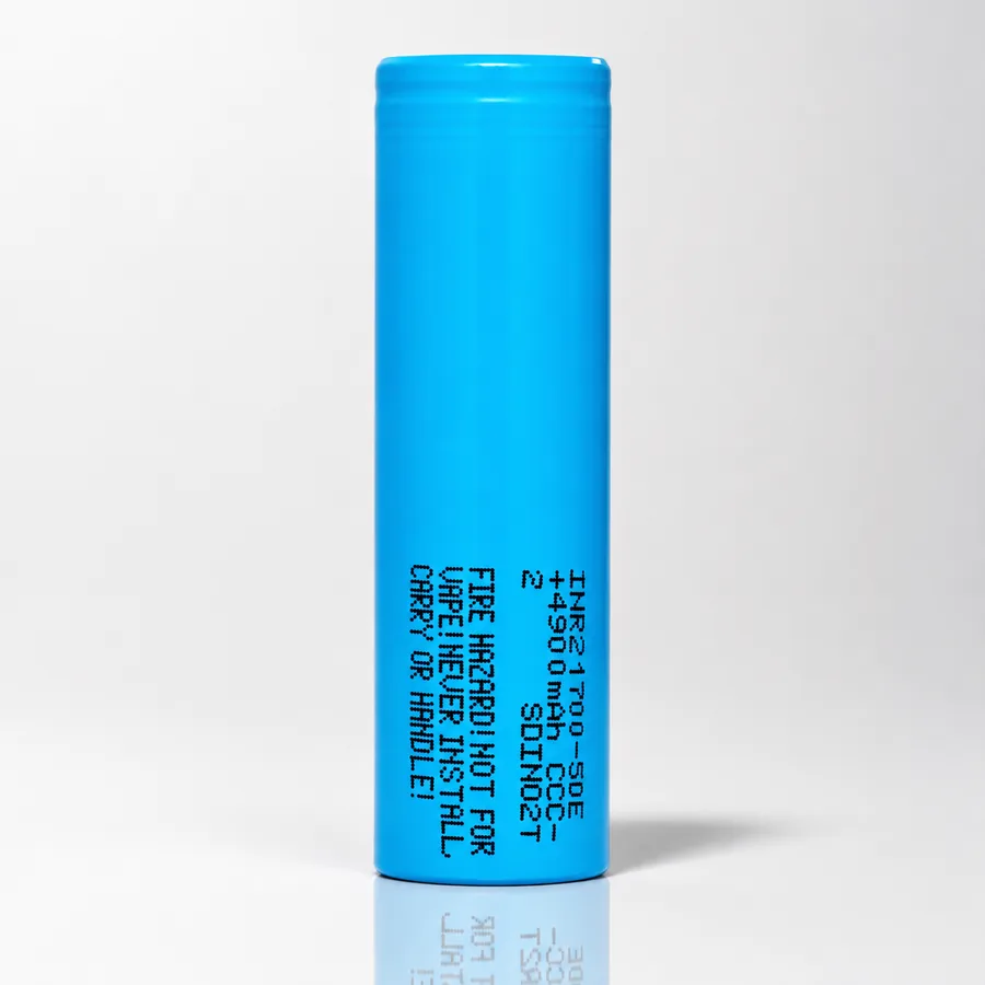 Samsung SDI INR21700-50E 4900mAh 3,6V: оригинална клетка Li-ion, снимка 2