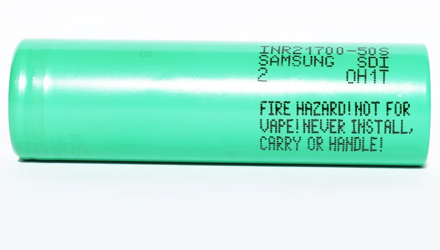 Samsung SDI INR21700-50S 5.000mAh 3,6V: celulă Li-ion originală, fotografia 1