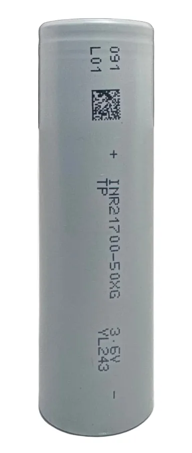 Tenpower INR21700-50XG 5,000mAh 3.6V: genuine Li-ion cell, photo 2