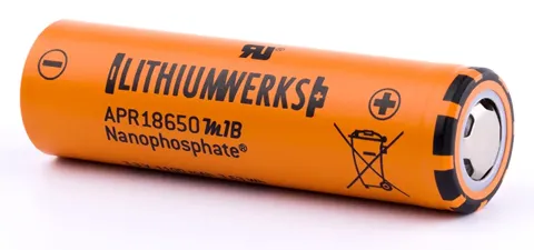 A123 APR18650M1B 1,100mAh 3.3V: genuine LiFePO4 cell, photo 1