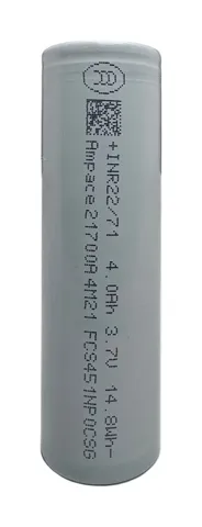 Ampace INR21700-JP40 4 000mAh 3,7V: originalus Li-ion elementas, nuotrauka 1