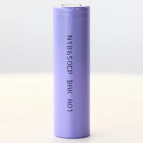 BAK N18650CP-34E 3,350mAh 3.6V: genuine Li-ion cell, photo 1