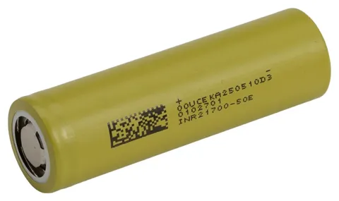 DMEGC INR21700-50E 5,000mAh 3.7V: genuine Li-ion cell, photo 1
