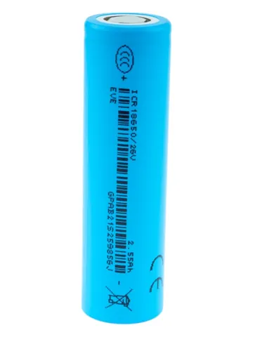 EVE EVE-26V 2,550mAh 3.6V: genuine Li-ion cell, photo 1