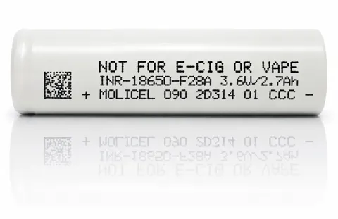 Molicel INR18650-P28A 2,800mAh 3.6V: genuine Li-ion cell, photo 1