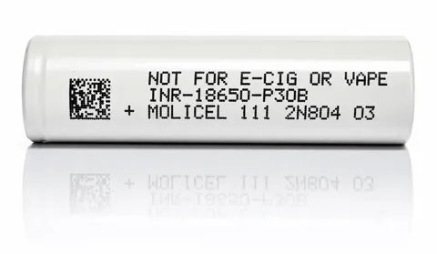 Molicel INR18650-P30B 3,000mAh 3.6V: genuine Li-ion cell, photo 1
