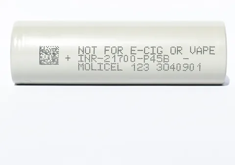 Molicel INR21700-P45B 4,500mAh 3.6V: genuine Li-ion cell, photo 1