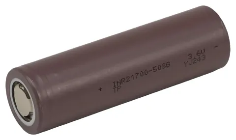 Tenpower INR21700-50SG 5,000mAh 3.6V: genuine Li-ion cell, photo 1