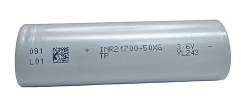 Tenpower INR21700-50XG 5,000mAh 3.6V: genuine Li-ion cell, photo 1